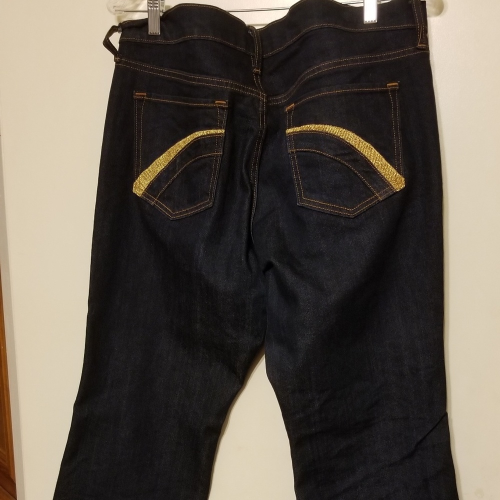 Flared Blue Jeans